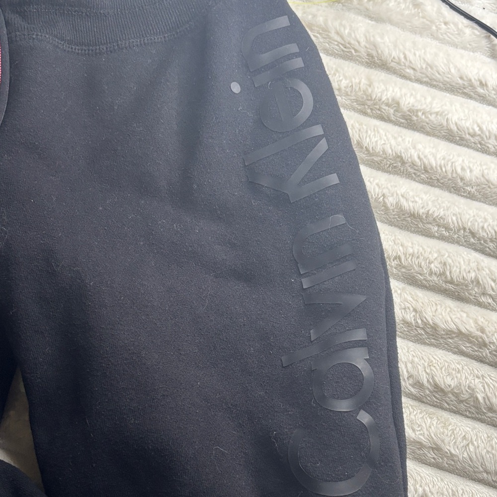 Calvin Klein Charcoal Joggers - Picture 2 of 5